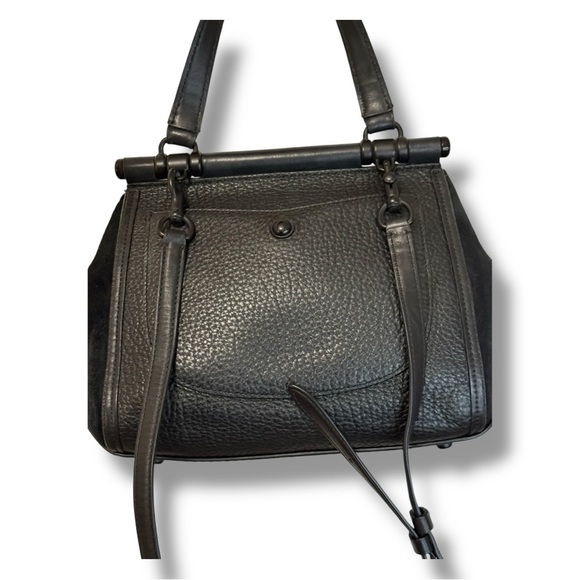 Coach Suede & Leather Drifter Multiway Bag - Picture 3 of 10